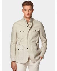 Gutteridge - Feldjacke Aus Reinem Leinen - Lyst