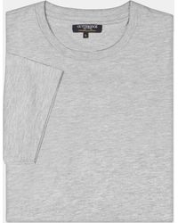 Gutteridge - Camiseta Lisa De Algodón, Talla - Lyst