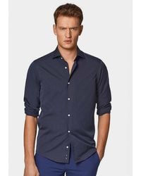 Gutteridge - Camisa Fil A Fil De Algodón, Talla - Lyst