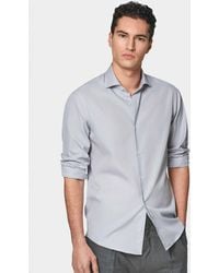 Gutteridge - Camisa Fil A Fil De Algodón, Talla - Lyst
