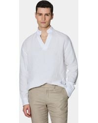 Gutteridge - Camicia Con Collo Pistagna - Lyst