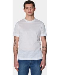 Gutteridge - Kurzärmeliges T-Shirt Aus Schottischem Garn - Lyst