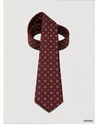 Gutteridge - Corbata De Seda Jacquard Con Microestampado - Lyst