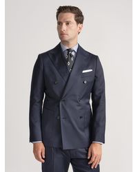 Gutteridge - Reda Superfine 110's Anzugjacke Aus Wolle - Lyst