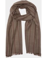 Gutteridge - Bufanda De Pura Lana A Rayas - Lyst