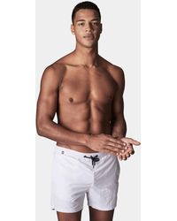 Gutteridge - Einfarbige basic-badeshorts - Lyst