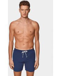 Gutteridge - Bañador De Color Liso, Talla - Lyst