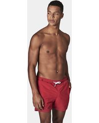 Gutteridge - Einfarbige Basic-Badeshorts - Lyst