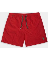 Gutteridge - Einfarbige basic-badeshorts - Lyst