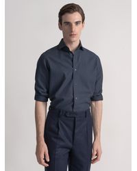 Gutteridge - Camisa De Franela De Algodón Y Lana - Lyst