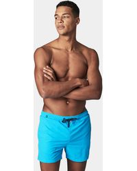 Gutteridge - Einfarbige Basic-Badeshorts - Lyst