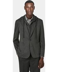 Gutteridge - Giacca Jersey Con Cappuccio Removibile - Lyst