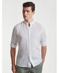 Gutteridge - Camicia Collo Coreano - Lyst