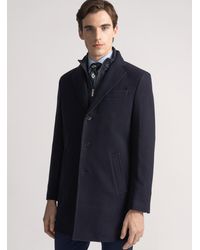 Gutteridge - Cappotto Misto Lana Con Pettorina - Lyst