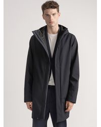 Gutteridge - Blouson Technique Longue Avec Capuche - Lyst