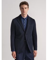 Gutteridge - Americana De Jersey De Lana Y Algodón - Lyst