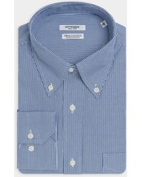 Gutteridge - Doppelt gezwirntes hemd mit button-down-kragen aus oxford-baumwolle - Lyst