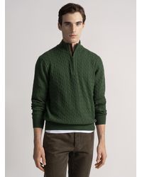 Gutteridge - Punto De Cuello Alto En Mezcla De Lana - Lyst