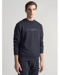 Gutteridge - Sudadera De Cuello Redondo Con Logotipo - Lyst