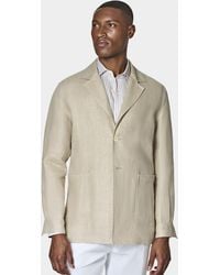 Gutteridge - Hemdjacke Aus Leinen-Twill - Lyst