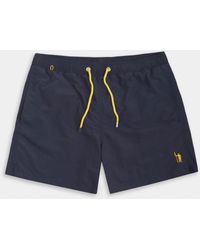 Gutteridge - Einfarbige basic-badeshorts - Lyst