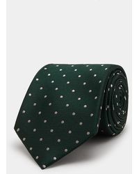 Gutteridge - Polka Dot Seidenkrawatte - Lyst
