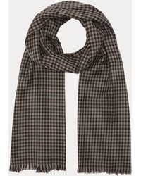 Gutteridge - Leichter Wollschal Mit Muster - Lyst