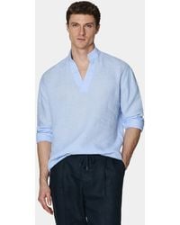 Gutteridge - Camicia Con Collo Pistagna - Lyst