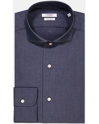 Gutteridge - Camicia Con Collo Francese - Lyst