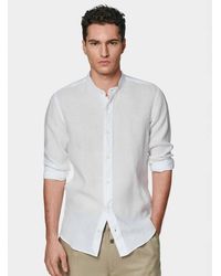 Gutteridge - Camicia Bianca Coreana - Lyst
