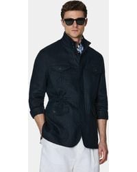 Gutteridge - Feldjacke Aus Reinem Leinen - Lyst