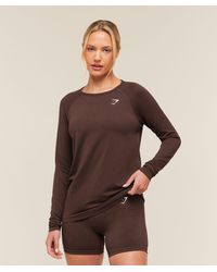 GYMSHARK - Vital Seamless 2.0 Light Long Sleeve Top - Lyst