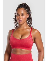 GYMSHARK - Gains Seamless Washed Sports Bra - Lyst