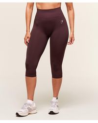 GYMSHARK - Everyday Seamless Capri Leggings - Lyst