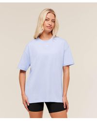 GYMSHARK - Trace Graphic Oversized T-Shirt - Lyst