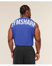 GYMSHARK - Power Cut Off Tank - Lyst