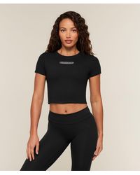 GYMSHARK - For The Ones Who Show Up Graphic Baby Tee - Lyst