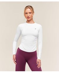 GYMSHARK - Flutter Long Sleeve Top - Lyst
