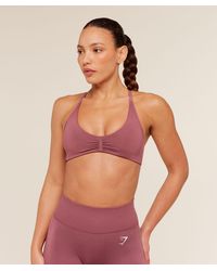 GYMSHARK - Interval Seamless Light Support Sports Bra - Lyst