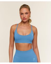 GYMSHARK - Everyday Seamless Racerback Sports Bra - Lyst