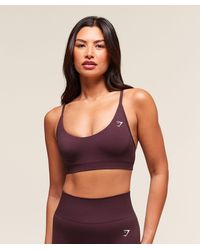 GYMSHARK - Everyday Seamless Racerback Sports Bra - Lyst