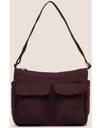 GYMSHARK - Pleat Messenger - Lyst