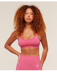 GYMSHARK - Vital Seamless Minimal Sports Bra - Lyst