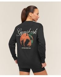 GYMSHARK - Juicy Peach Long Sleeve T-Shirt - Lyst