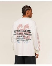GYMSHARK - Strength Fitness & Lifestyle Long Sleeve T-Shirt - Lyst