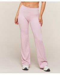 GYMSHARK - Whitney Mid-Rise Flared Leggings Short - Lyst