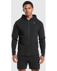 GYMSHARK - Interlock Tech Zip Up Hoodie - Lyst