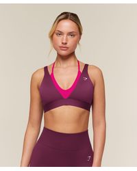 GYMSHARK - Double Layer Medium Support Sports Bra - Lyst