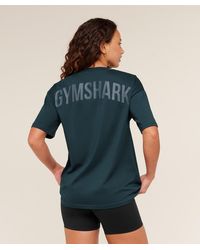 GYMSHARK - Gs Power Oversized T-Shirt - Lyst