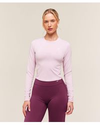 GYMSHARK - Training Midi Long Sleeve Top - Lyst